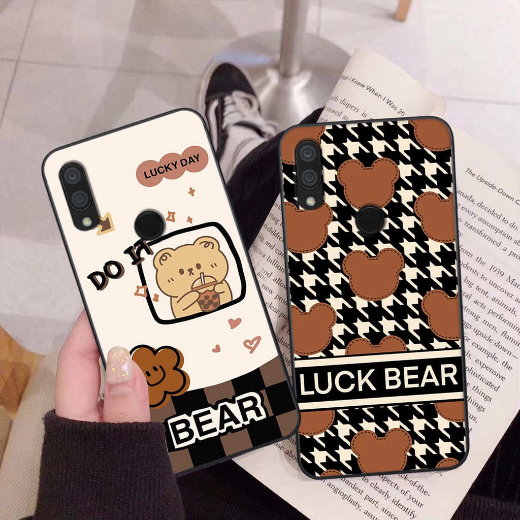 Ốp lưng Xiaomi REDMI 7 happy day, gấu bear dễ thương - BỀN - ĐẸP -BAO GIÁ TOÀN THỊ TRƯỜNG