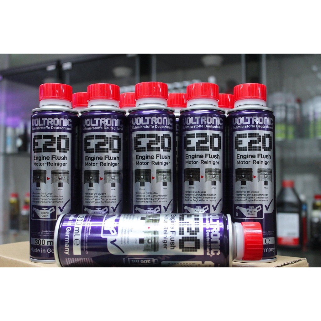 [CHÍNH HÃNG] Dung dịch súc rửa động cơ VOLTRONIC E20 ENGINE FLUSH 1L - chiếc lẻ