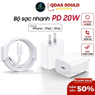 Bộ sạc nhanh 20w hoco type c to ling