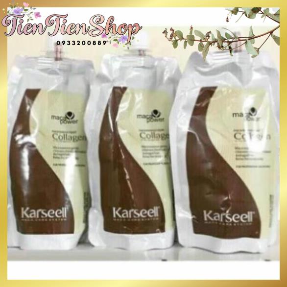 DẦU HẤP TÓC COLLAGEN KARSEELL MACA 500 ML