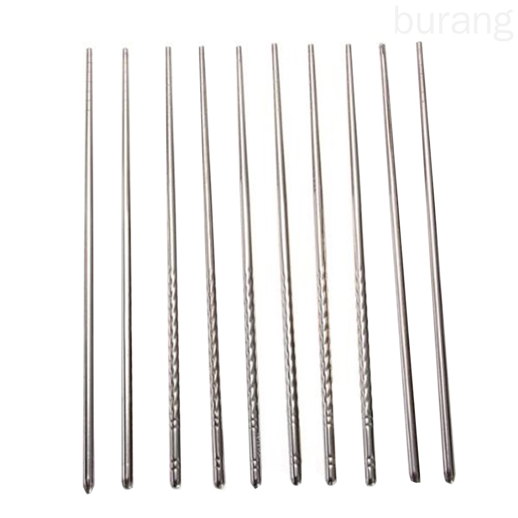 5 Đôi đũa kim loại chống trượt tiện dụng