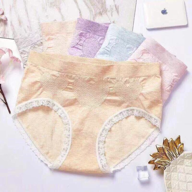 HỘP 5 QUẦN LÓT MUJI LEN TĂM MẪU MỚI