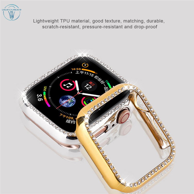 Ốp Bảo Vệ Mặt Đồng Hồ Thông Minh Apple Watch 44mm 40mm 42mm 38mm Series 5 4 3 2 1
