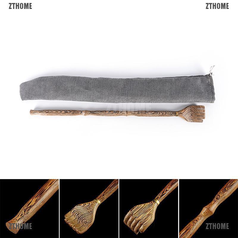 ZTHOME Cây gãi lưng hỗ trợ mát xa cơ thể bằng gỗ