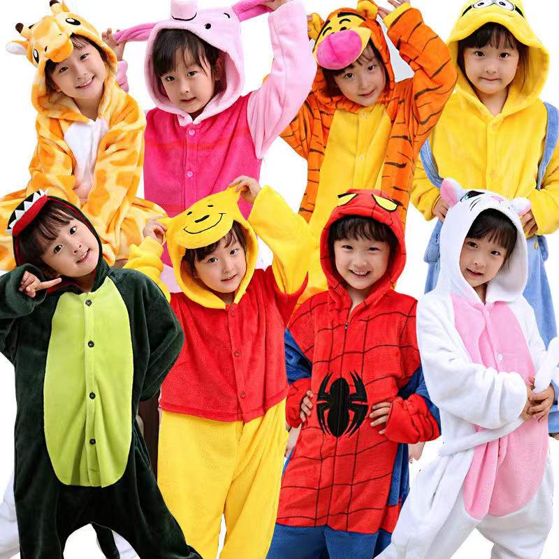 Bộ Đồ Ngủ Liền Thân Hóa Trang Người Nhện Hoạt Hình Cho Bé