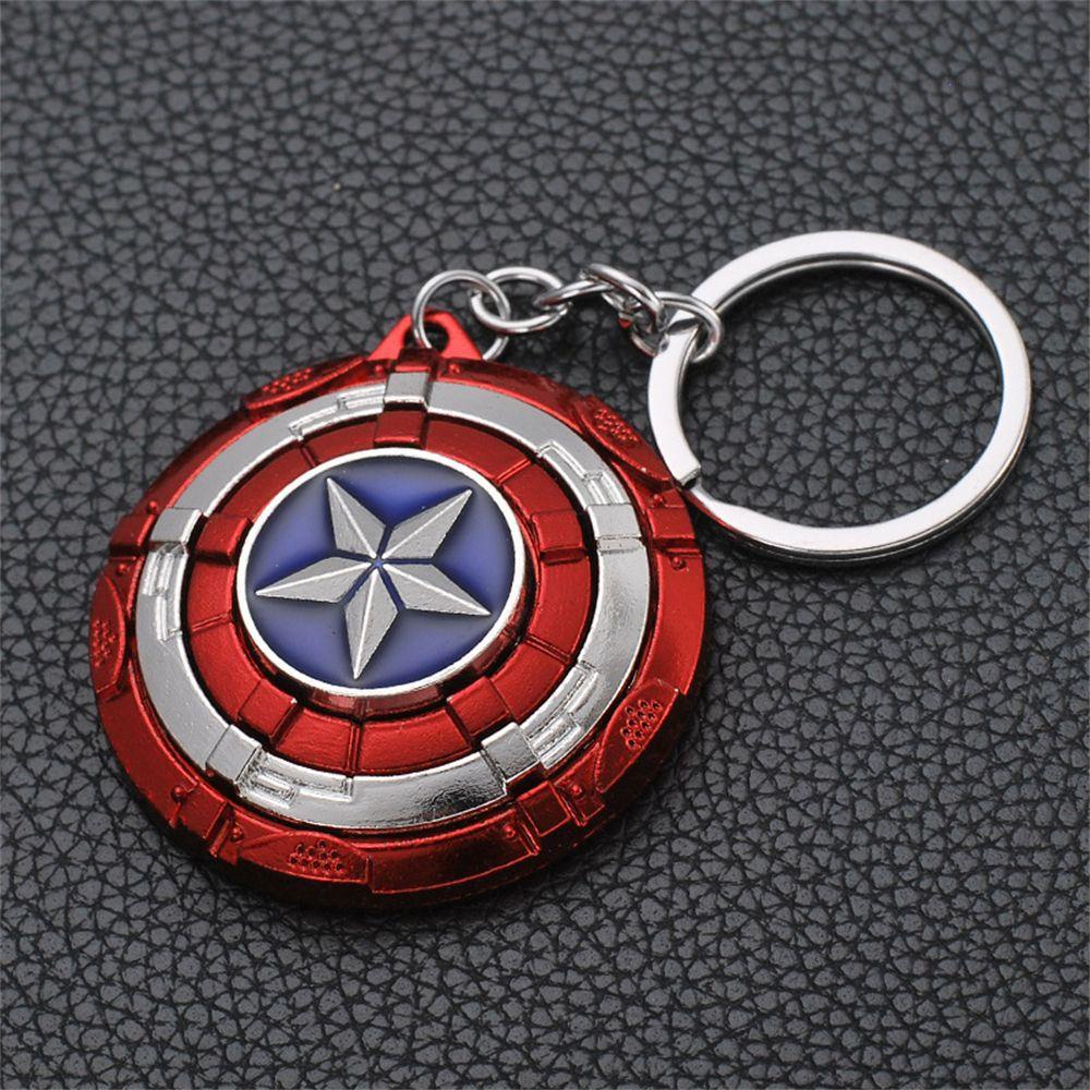 JUNE Móc Khóa Kim Loại Hình Găng Tay Marvel Giá Đỡ
