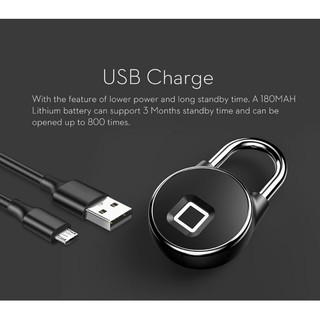 Ổ KHÓA VÂN TAY FINGERPRINTS LOCK P22+ ( Kết nối App - Bluetooth)