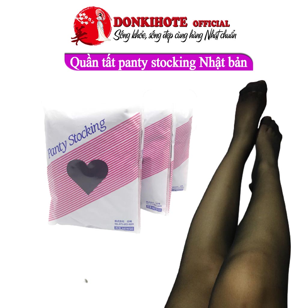 Quần tất da chân, tất da chân Panty Stocking Nhật Bản set 5 bộ