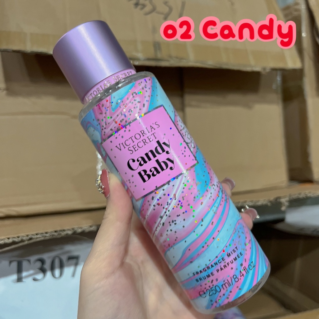 Xịt thơm Vic body mẫu mới 4 mùi 250ml đủ các mùi cực hot