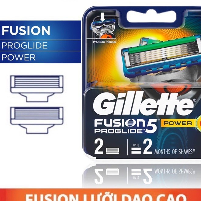 Lưỡi Dao Cạo Gillette Fusion lưỡi 5 cao cấp