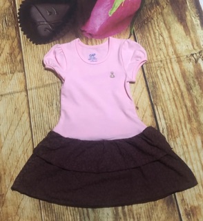 Váy cotton bé gái 2-4t