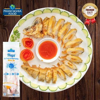 (Ship Hà Nội 1-2h) Cá Thát Lát Rút Xương Kim Sa HAPI - Cá thác lác rút xương nhân trứng muối - PHAM NGHIA FOOD