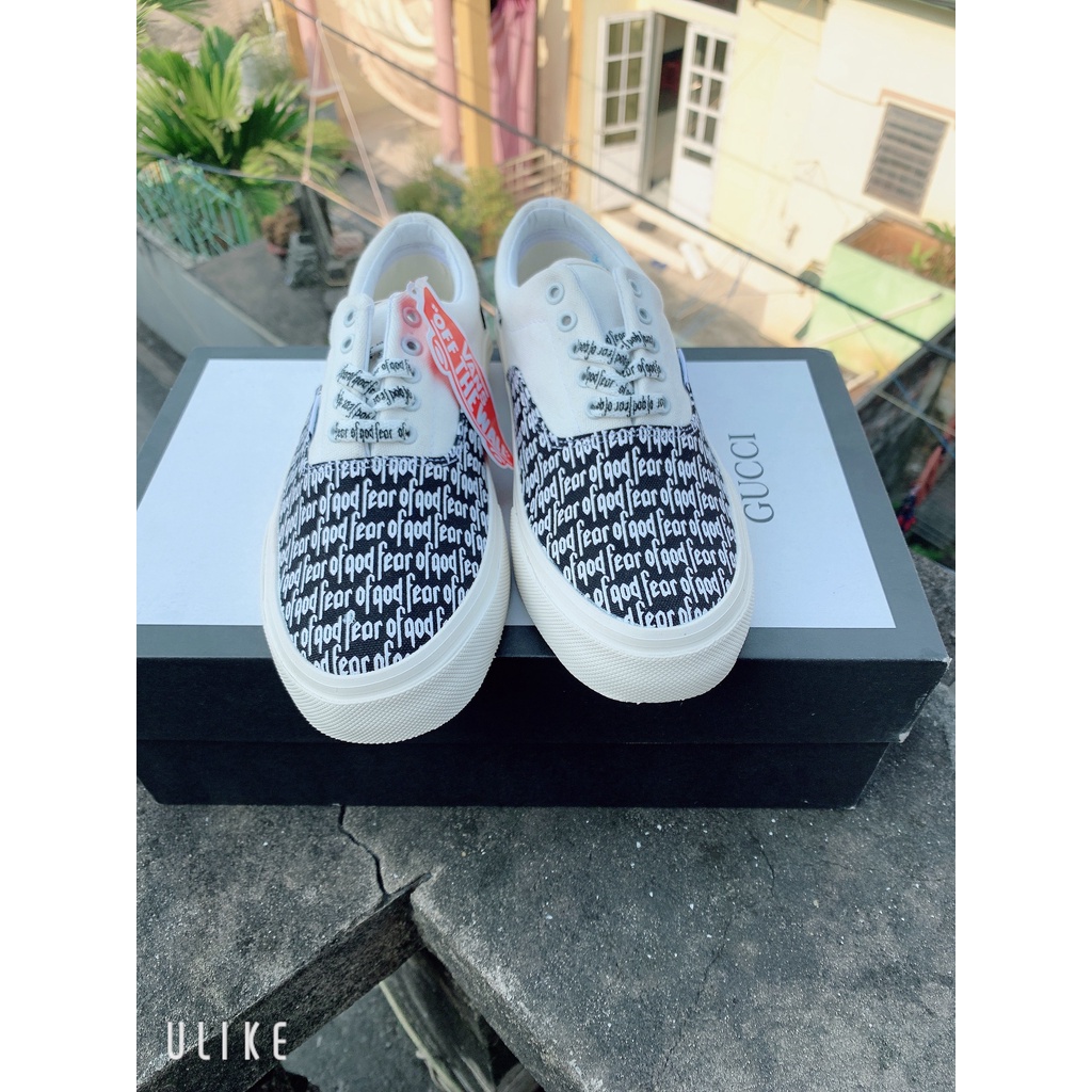 Giày thể thao nam nữ vans fog fear of god hàng vnxk,giày snecker nam nữ full size 36-43