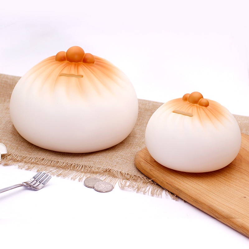 Ống tiết kiệm hình bánh bao siêu đáng yêu, dễ thương 💕FREESHIP 50k💕 Dear Ladies