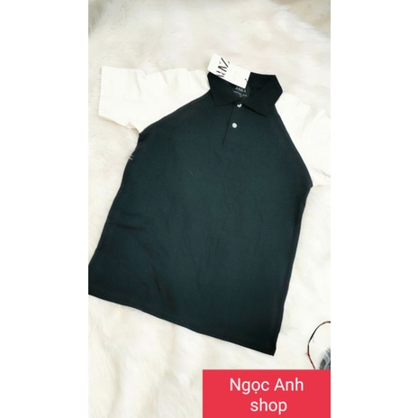 Áo nam tay ngắn có cổ thun cá sấu ,cotton 100% bao đẹp