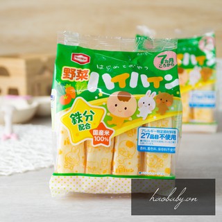 Bánh gạo tươi Haihain Nhật cho bé từ 7 tháng