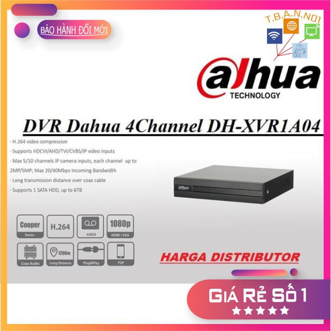 Trọn bộ 4 Camera Dahua chính hãng Full HD đầy đủ phụ kiện Dây Giắc Nguồn chỉ việc lắp, ổ cứng tùy chọn