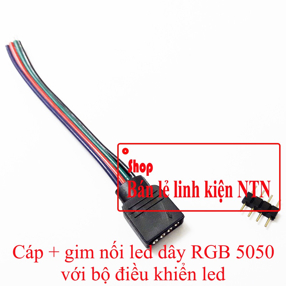 Cáp nối cho led dây RGB 5050