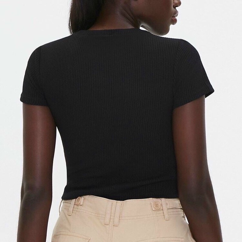 🔸Áo crop thun F21