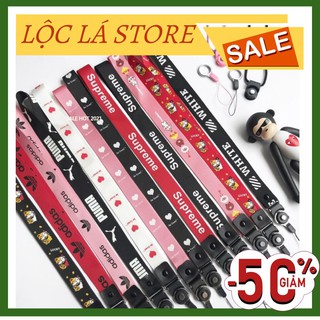 tổng hợp dây đeo điện thoại, dây đeo thẻ loại dài giá cực rẻ cực xịn