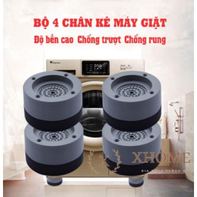 Chân máy giặt 4 miếng cao cao su cao cấp chống ồn chống rung (LOẠI 1)