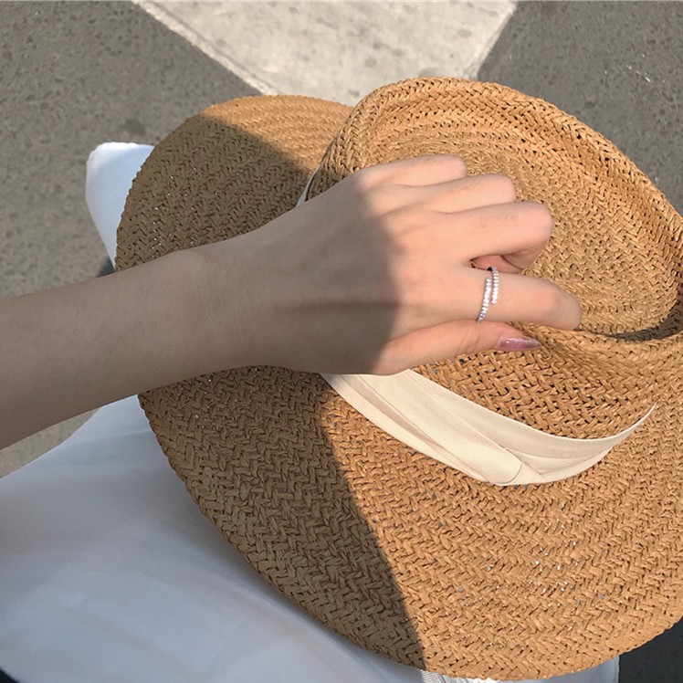 Nhẫn Thời Trang B857 Đính Đá Lung Linh Theo Phong Cách Hàn Quốc