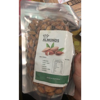 Hạnh nhân rang bơ còn vỏ nhập Mỹ 500Gr