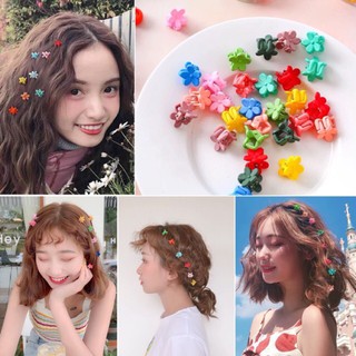 set 50 kẹp tóc hoa 5 cánh may mắn