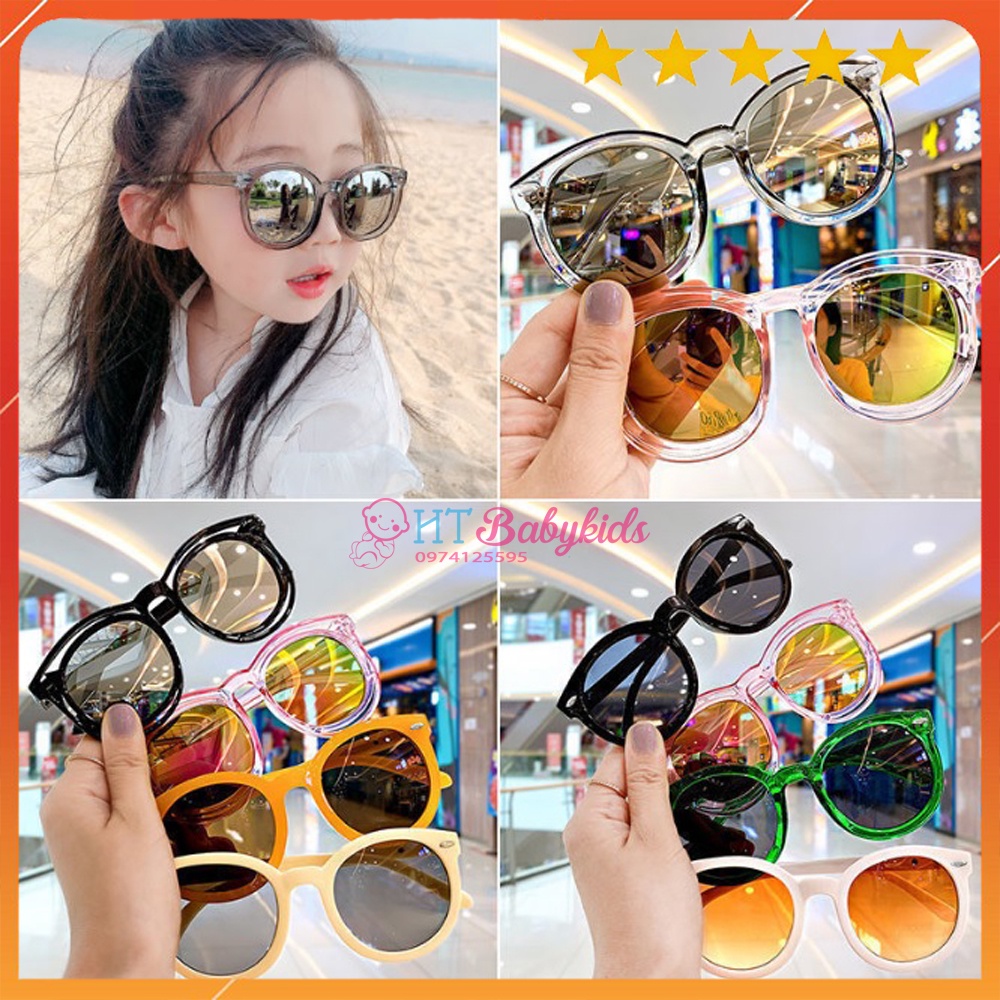 Mắt Kính Tráng Gương 2 Gọng Sành Điệu Cho Bé Trai Bé Gái