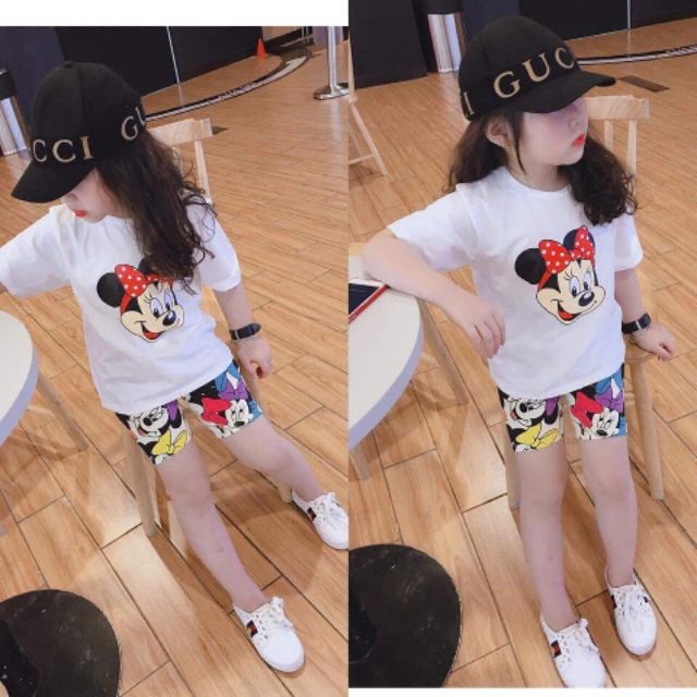 Bộ thun bé gái