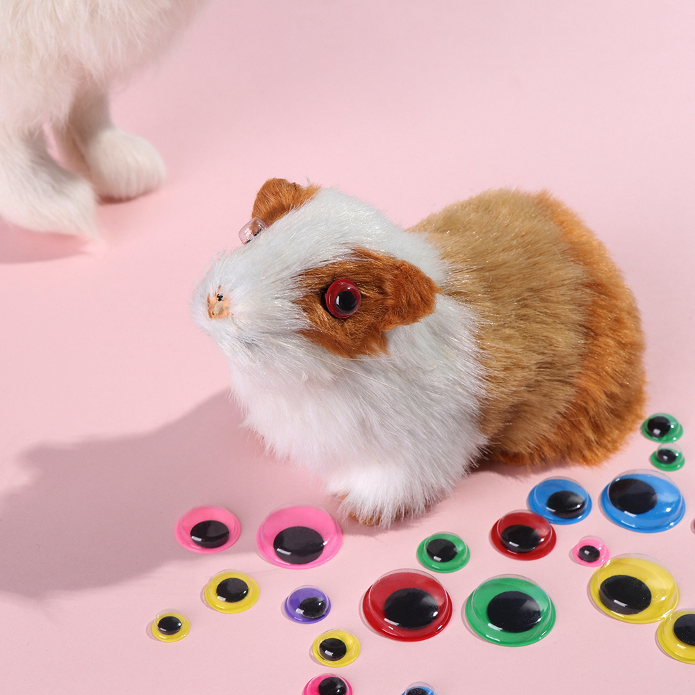 Set 100 mắt thú bông 3D đồ chơi sáng tạo cho bé