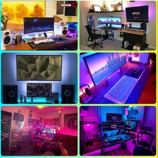 Bộ Led Trang Trí RGB 7 Màu Full Bộ 5 MétLed TIKTOK Trang Trí Siêu Cooll