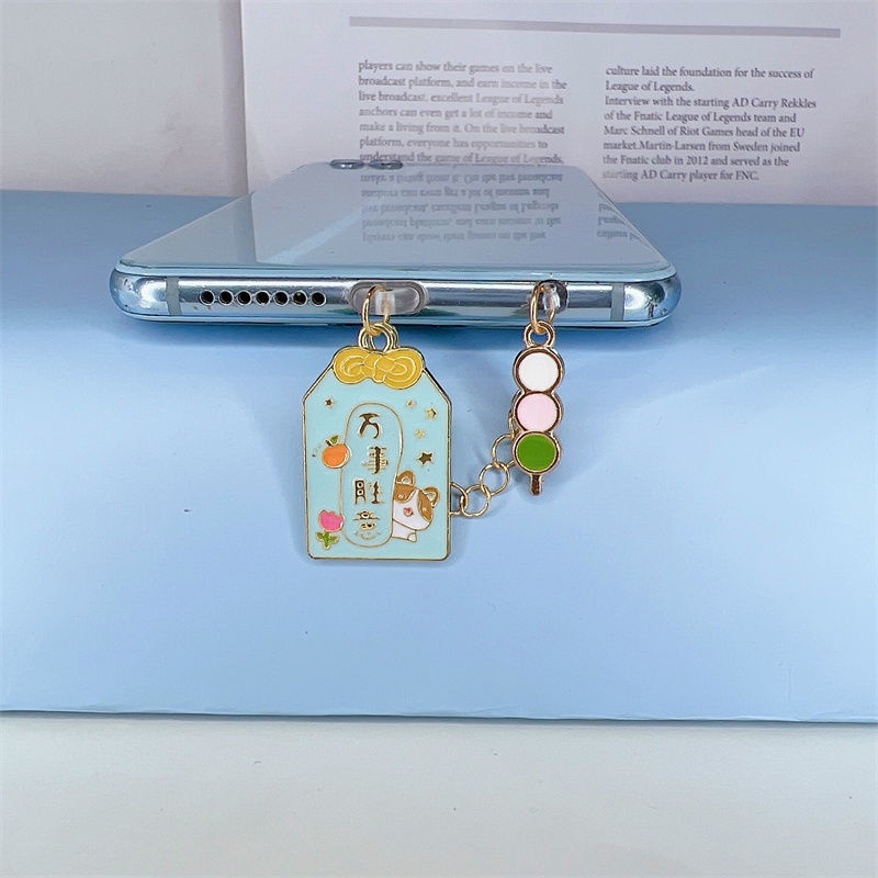 Mobile Nút Bịt Chống Bụi Cổng Sạc / Tai Nghe type-c Cho Điện Thoại Android