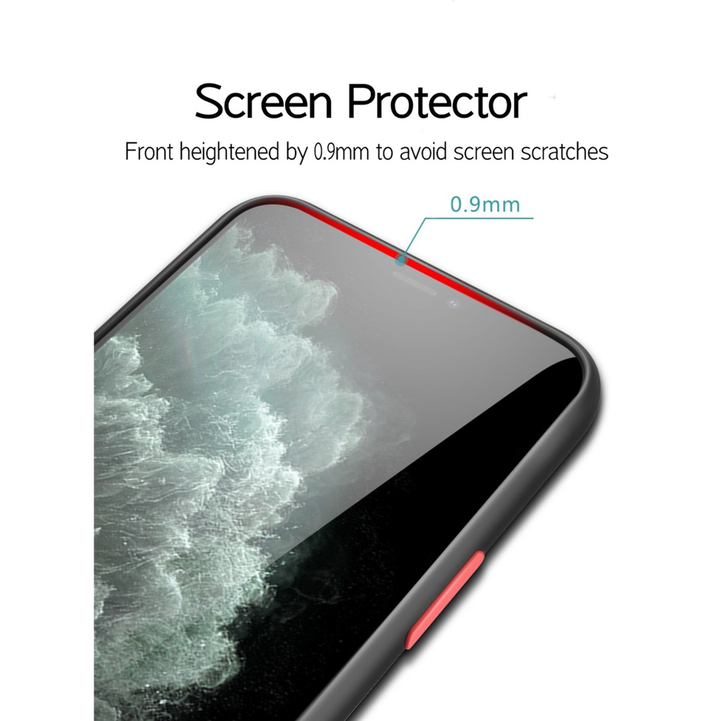 Ốp điện thoại nhựa mềm dạng lưới tỏa nhiệt cho iPhone xr xs 11 pro max 7 6x8 6s plus