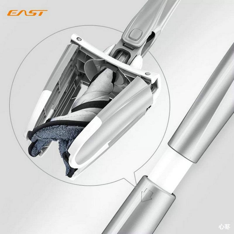 Cây Lau Nhà Thông Minh Đầu Chổi Lau Nhà Chữ X Tự Vắt Xoay 360 Độ