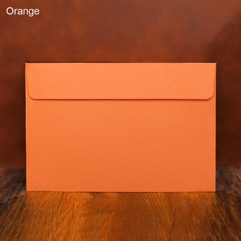 Set 10 Tấm Bìa Thư Bằng Giấy Nhiều Màu Sắc Phong Cách Vintage Dành Cho Tiệc Cưới / Bé Gái
