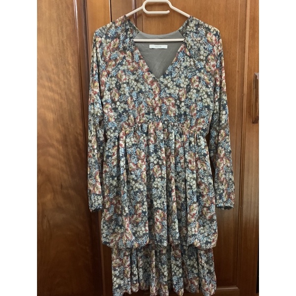 Đầm voan hoa Hàn Quốc