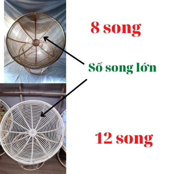 Ghế Papasan Bằng Mây Tự Nhiên Ghế Thư Giãn Kích Thước 1m Kèm Nệm Siêu Xinh Xắn