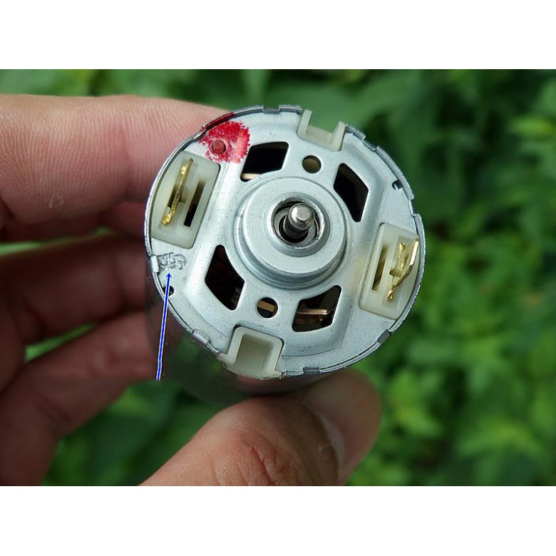 Động cơ motor mô tơ mini 545 vòng bi đôi tốc độ cao 20000 RPM 6V-15V DC - LK0115