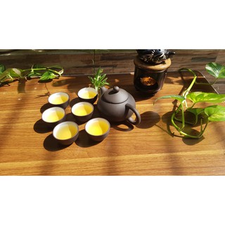 [HOT SALE] Bộ Ấm Chén Tử Sa Gốm Sứ Bát Tràng