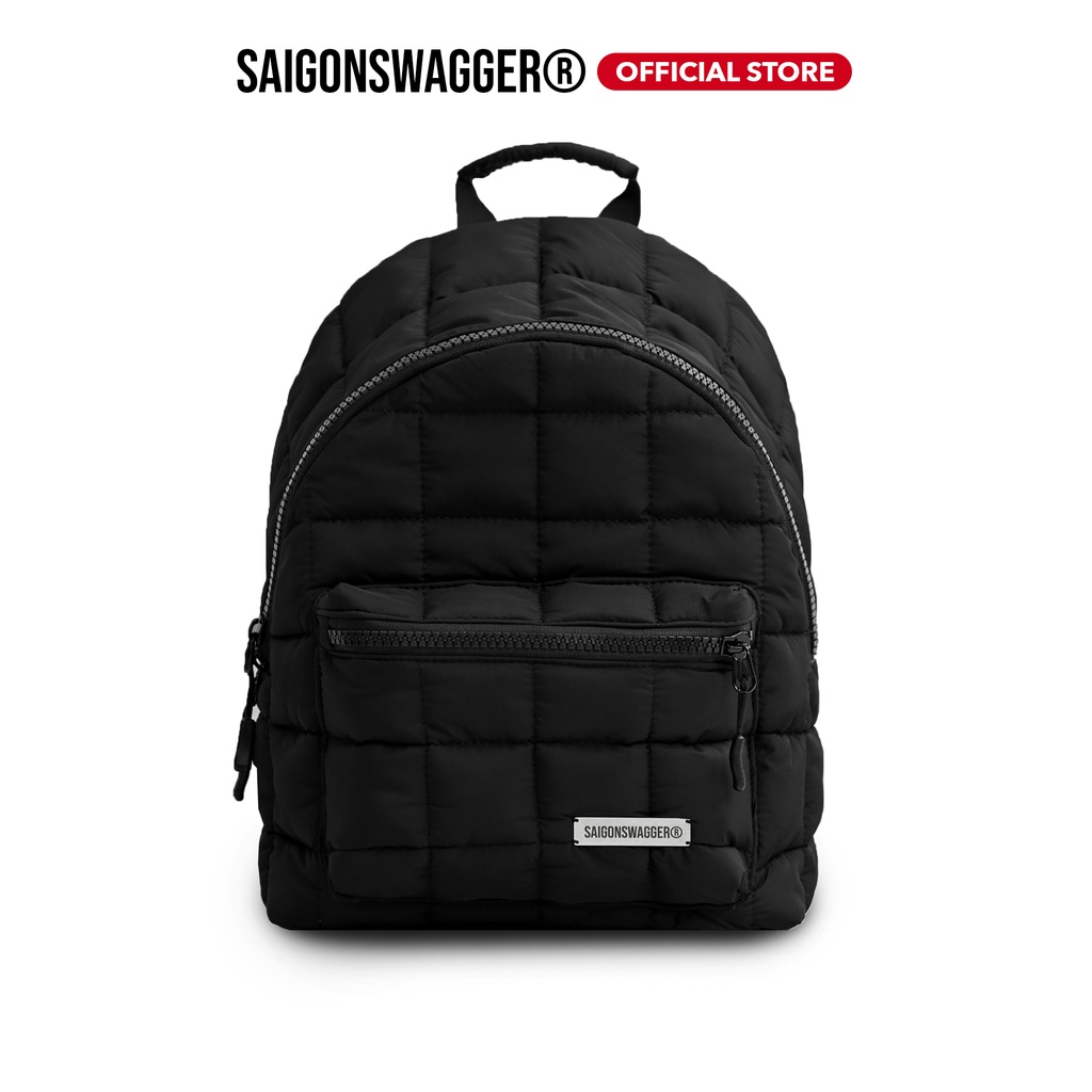 Balo Mini Chần Bông SAIGON SWAGGER® NOIR PUFFER BACKPACK
