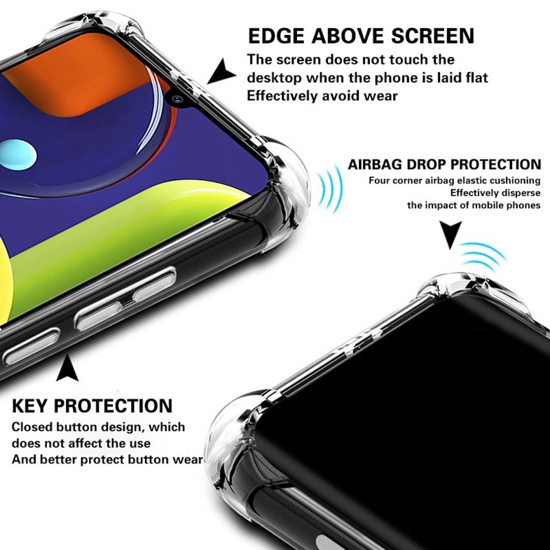 For HTC U Play Ultra Desire 12 19 Plus U12 PLUS D19+ life U11 Ocean U20 5G Thick Anti-Fall soft Case
