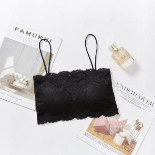 Lace Linen No String Bra