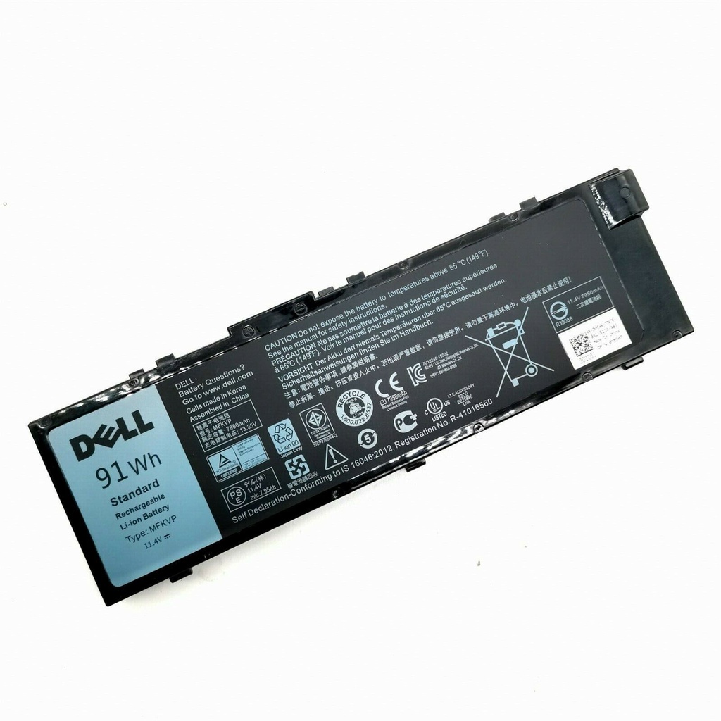 Pin Laptop Dell Precision 15 7510 7520 17 7710 7720 M7510 M7710 0RDYCT TWCPG MFKVP 1G9VM 0FNY7