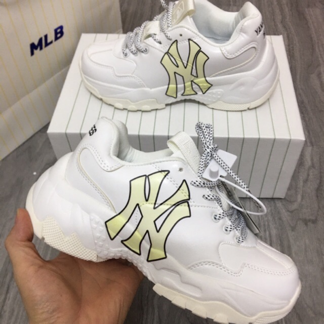 Giầy thể thao NY vàng nam nữ 36-44. | BigBuy360 - bigbuy360.vn