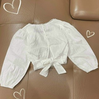 ÁO CROPTOP TD NƠ LƯNG TRẮNG