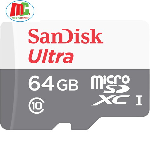 Thẻ Nhớ Micro SD Sandisk Ultra 64Gb 80Mb/S - Hàng Chính Hãng BH 7 Năm