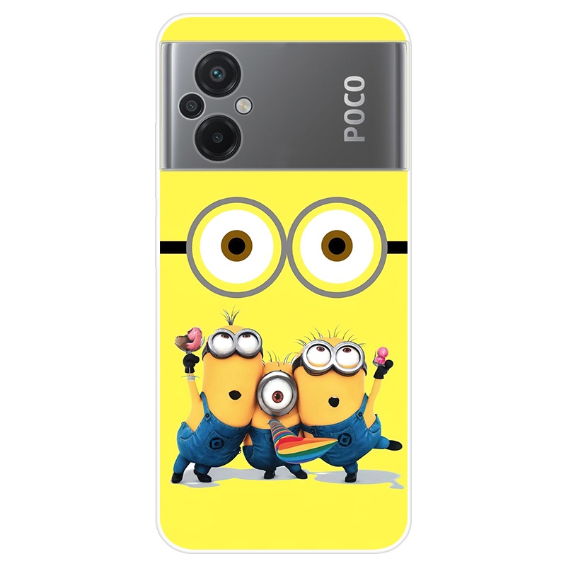 Ốp Điện Thoại TPU Dẻo Họa Tiết Hoạt Hình Dễ Thương Cho Xiaomi Poco M5 Xiaomi PocoM5