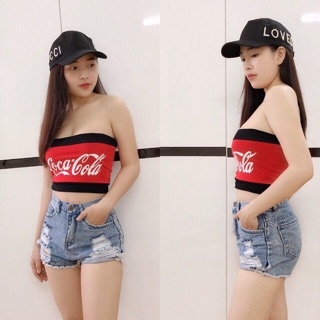 Áo ống coca & supreme