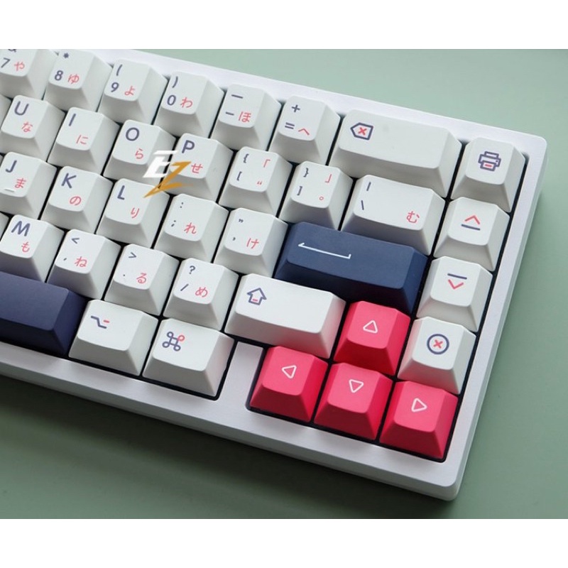 [Mã 44ELSALE2 giảm 7% đơn 300K] Set Keycap Pbt Dyesub Kon Momo 140 Nút Cho Bàn Phím Cơ